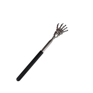 🔥4/$20 Skull Hand Back Scratcher NEW Silver & Black -Retractable -Telescopic